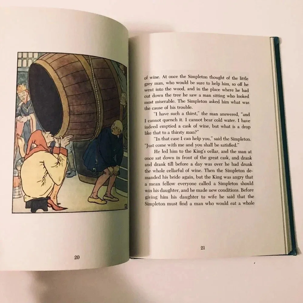 Vtg Double Book The  Pie and The Patty Pan and The Golden Goose and Other - Picture 16 of 16